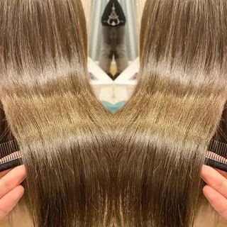 ロング カラー レイヤー/ボブ 高嶋 優のヘアスタイル