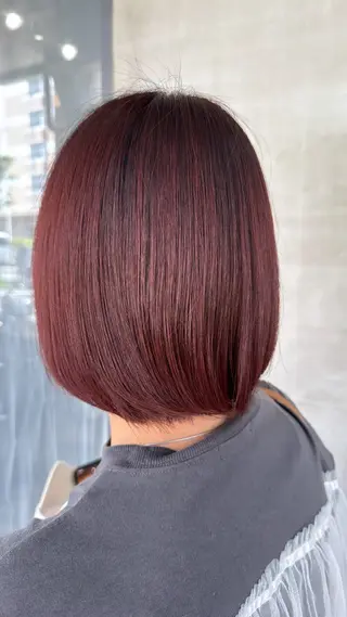 ショート カラー unica by milly所属・Mayuka 🩶のヘアスタイル