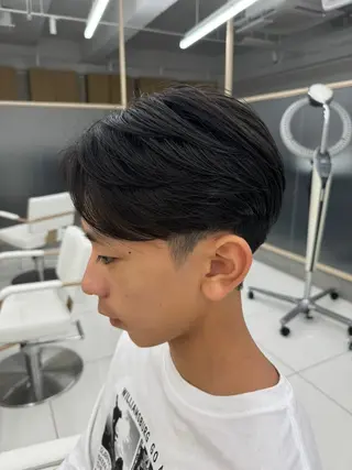 ショート パーマ メンズ 【メンズ縮毛矯正】 田中秀斗のヘアスタイル