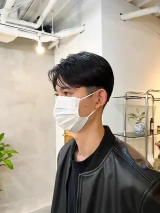 カラー パーマ メンズ スパイキーショート/ メンズヘア/hugeのヘアスタイル