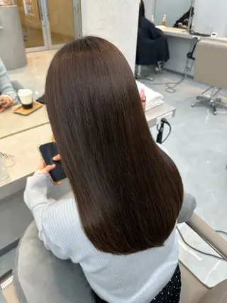 カラー 佐々木 玲のヘアスタイル