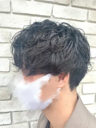 ショート パーマ メンズ 🫧そあん🫧大宮 カットモデル様募集中のヘアスタイル