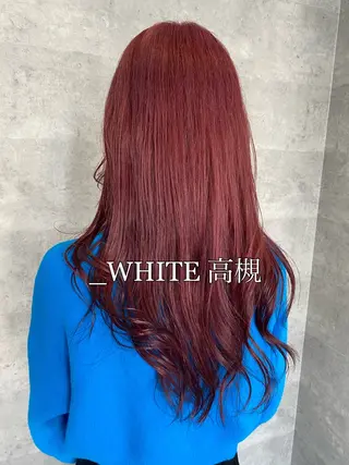 ロング _WHITE 高槻店 平野湧人　/髪質改善のヘアスタイル