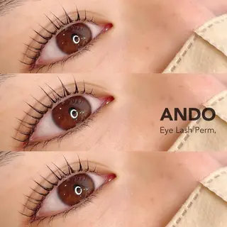 マツエク・マツパ ANDO HIKARIのマツエク・マツパデザイン