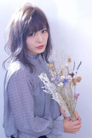 セミロング 伊藤 裕貴のヘアスタイル