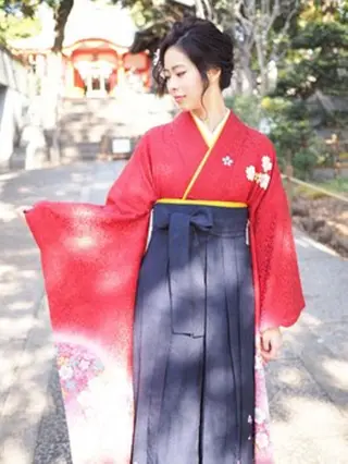 セミロング ヘアアレンジ ぱつっとボブ/ 小野あかねのその他イメージ