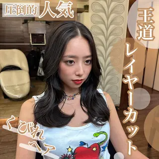 ロング カラー 🌱ケミカル美容師 未来を綺麗に🌱優吾のヘアスタイル