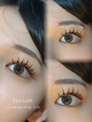 マツエク・マツパ eyelist SARI🤍のマツエク・マツパデザイン