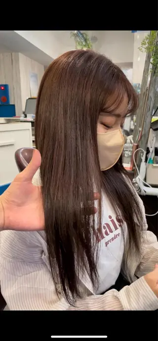 ロング カラー 🌿美髪縮毛矯正 のプロ安川🌿のヘアスタイル