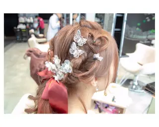 ヘアアレンジ Re:ta Hair 飯田淳平のヘアスタイル