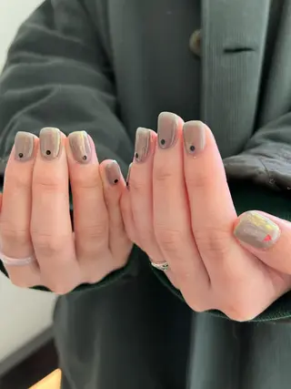 ネイル 【韓国ヘア・ネイル】 HINATA🍒のネイルデザイン