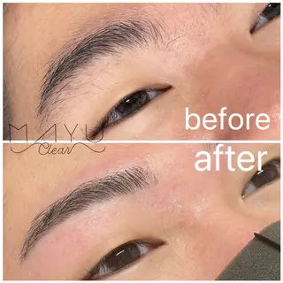 メンズ アイブロウ メンズ眉毛サロン マユクリア大阪梅田店所属・マユクリア 大阪梅田店の眉毛・アイブロウイメージ