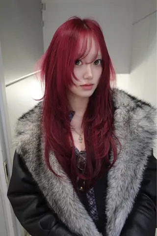 ロング カラー 原宿ハイトーンカラー 🥑/aimuのヘアスタイル