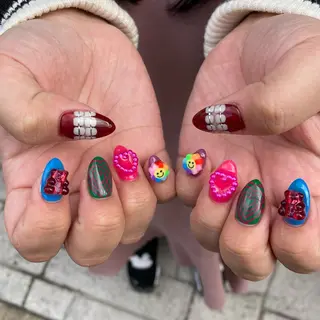 ネイル Re:Smil所属・☺︎ NOZOMI☺︎のネイルデザイン