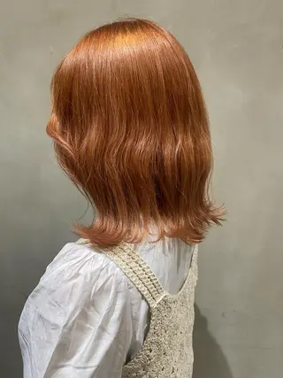 ミディアム 髪質改善韓国レイヤー SHIORI🦋のヘアスタイル