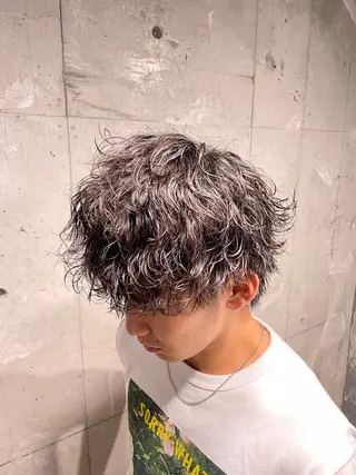 パーマ メンズ 艶髪/透明感🪽 DISCO🪽のヘアスタイル