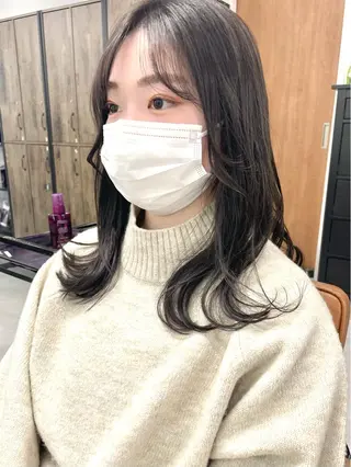 セミロング カラー ヘアアレンジ メンズ似合わせ🪞 副店長 kotoriのヘアスタイル