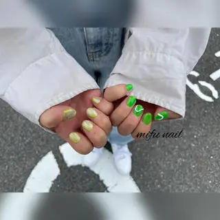 ショート ネイル 大田 美笛香のネイルデザイン