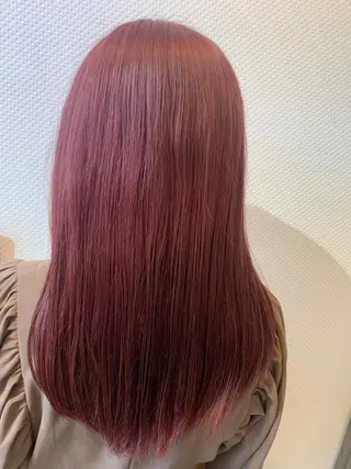 ロング 韓国カット/透明感 Re.Labo岡本のヘアスタイル