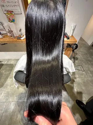 ロング パーマ 長崎 洋平のヘアスタイル