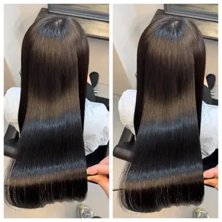 ロング XYZ新宿所属・縮毛矯正/韓国 /店長/KANATOのヘアスタイル