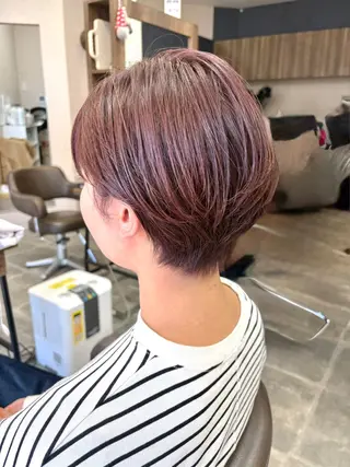 ショート 野崎  由理のヘアスタイル