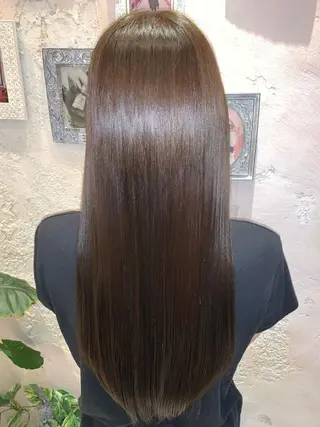 ロング レイヤーカット/ 顔周り 五島巨幹のヘアスタイル