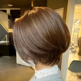 ショート カラー 美容室 HAKUAのヘアスタイル