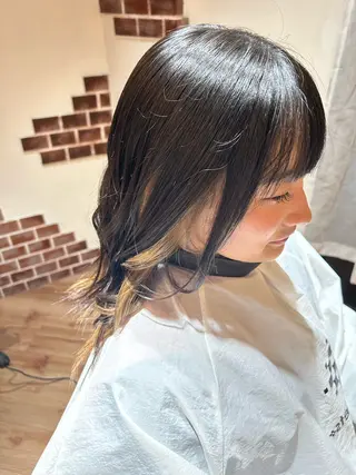 ミディアム 巽 愛夏のヘアスタイル