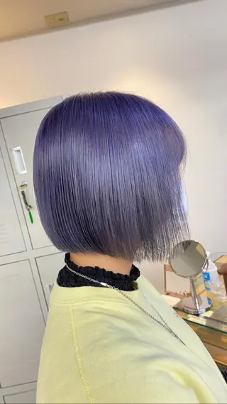 ショート カラー パーマ ヘアアレンジ メンズ キッズ ネイル マツエク・マツパ アイブロウ 暖色系/透明感 治野心のヘアスタイル