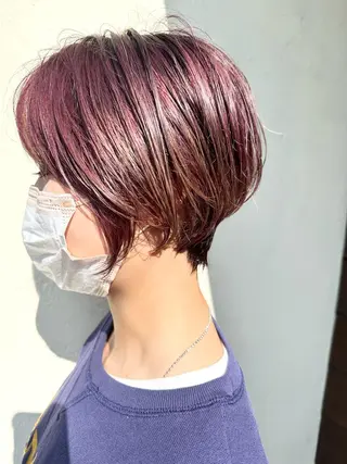 ショート カラー 清光 泰之のヘアスタイル