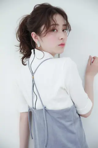 ミディアム 美髪形成！色素改善！ 秋田　和輝のヘアスタイル