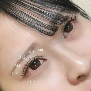 マツエク・マツパ AILEEN *のマツエク・マツパデザイン