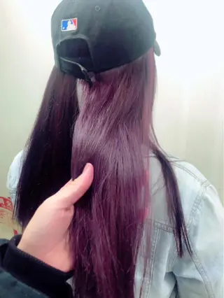 ロング カラー SOY-KUFU高田馬場所属・似合わせ💓艶髪💓 暖色💗加藤あゆみのヘアスタイル