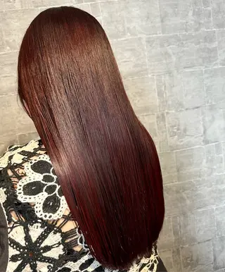 ロング カラー DAB.HAIRworks所属・神山 陽菜のヘアスタイル