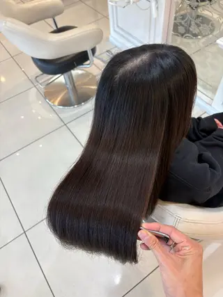 ロング 高橋 佑のヘアスタイル