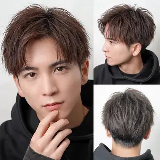 メンズ リタッチ モデル募集/栗原優希のヘアスタイル