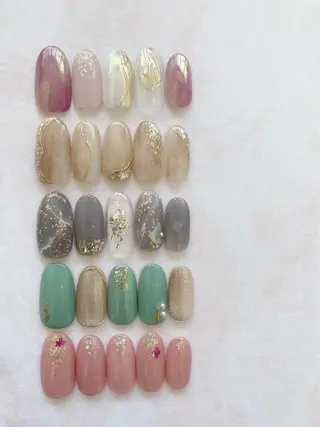 ネイル nailist kanae🦖のネイルデザイン