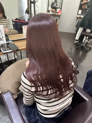 カラー 名駅/艶カラー/原田 永遠のヘアスタイル