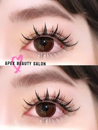 マツエク・マツパ APEX SALONのマツエク・マツパデザイン