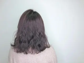 ミディアム カラー Kou所属・💜髪質改善美髪💜 星野清光のヘアスタイル