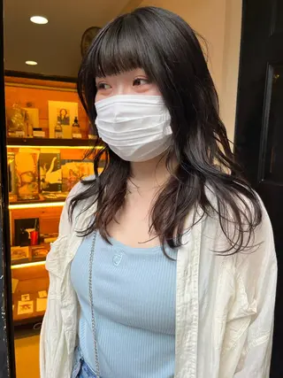 セミロング NOUN所属・eri kinjoのヘアスタイル