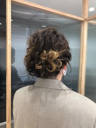 ミディアム ヘアアレンジ ✨🌿大人可愛い愛さ れhair🌿✨松本のヘアスタイル