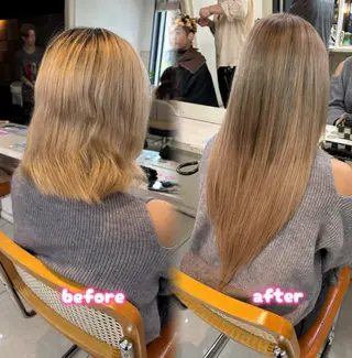 ロング 横浜🎶エクステ💟 ピンク🩷なつみ🎀のヘアスタイル