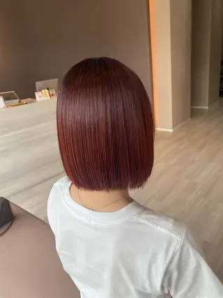 カラー Lien.AKI 透明感カラー🤍のヘアスタイル