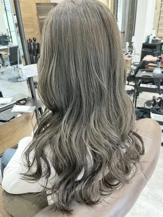 ロング カラー 艶髪矯正/髪質改善 カイトのヘアスタイル