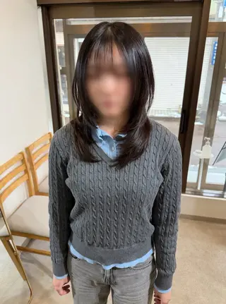 セミロング radol所属・やまもと けんたのヘアスタイル