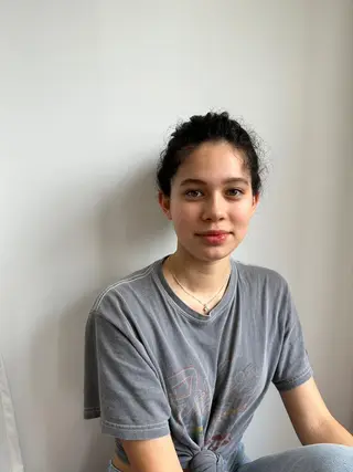 ミディアム カラー パーマ CEINE OURのヘアスタイル