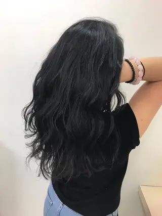 ロング カラー 全席個室　暖色カラー Zina松園優香🌸のヘアスタイル