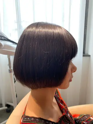 ショート 植田 彩加のヘアスタイル